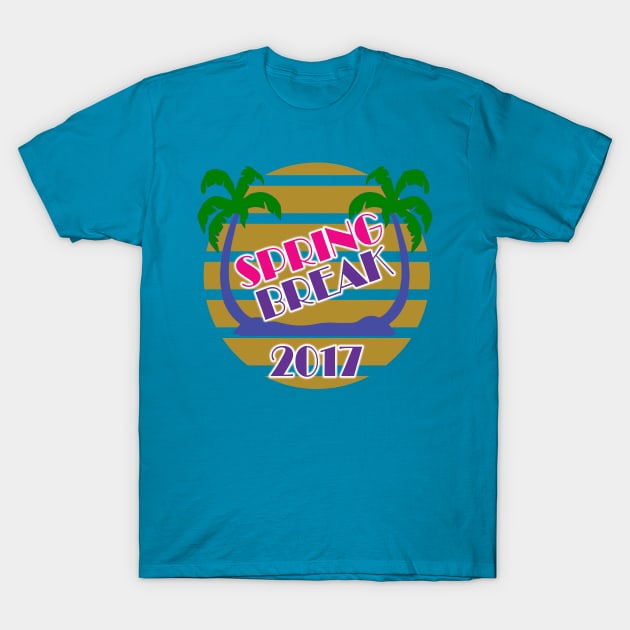 Spring Break 2017 Official T-Shirt by Basement Mastermind T-Shirt by BasementMaster